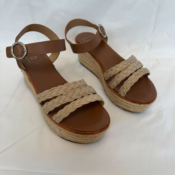 Gap Women's Platform Espadrille Sandals Size 8.5 - Picture 1 of 8